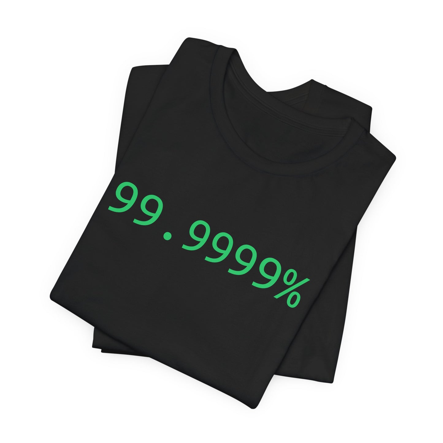 “6 9s” Reliability Tee — 99.9999% Uptime Engineer Shirt